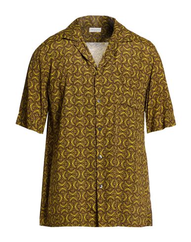 Camisa Hombre Mostaza 46,48,50 Hombre