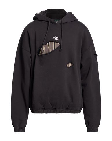 Umbro Man Sweatshirt Black Size Xl Cotton