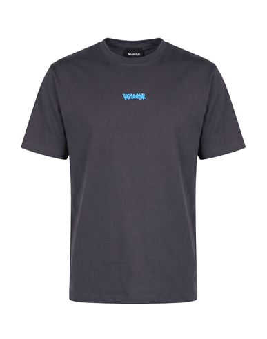 Disclaimer Man T-shirt Charcoal Size Xxl Cotton In Gray