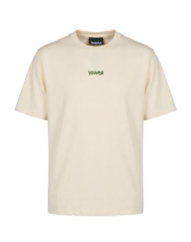 Disclaimer Man T-shirt Cream Size Xl Cotton In Neutral