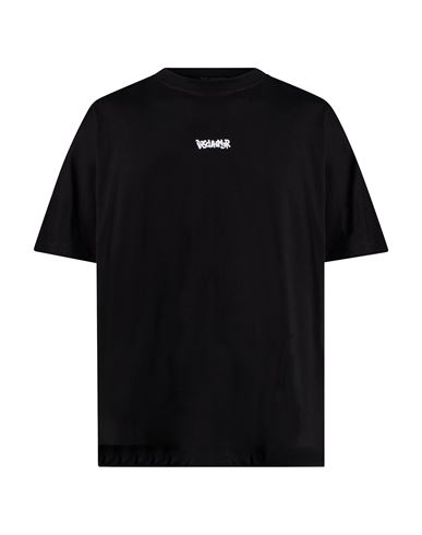 Disclaimer Man T-shirt Black Size Xl Cotton