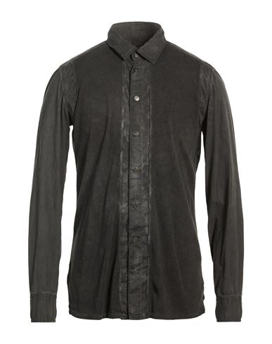 Hemd Herren Braungrau M Herren