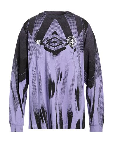 Umbro Man T-shirt Purple Size Xl Organic Cotton