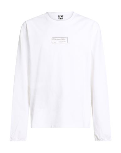Gr10k Man T-shirt White Size L Cotton