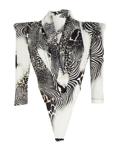 W Les Femmes By Babylon Woman Bodysuit Black Size 6 Polyacrylic, Elastane