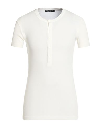 DOLCE&GABBANA T-shirts Herren Weiß 44,46 Herren