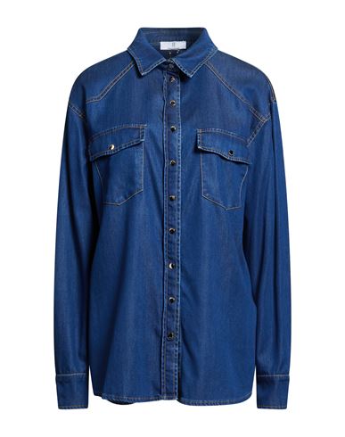 Camisa vaquera Mujer Azul marino L Mujer
