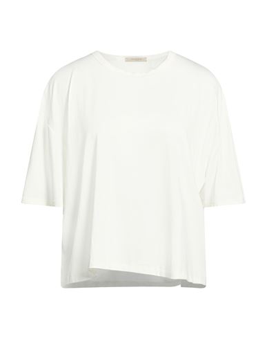 Via Masini 80 Woman T-shirt White Size 4 Viscose, Elastane