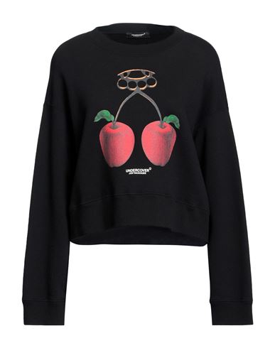 Undercover Woman Sweatshirt Black Size 2 Cotton