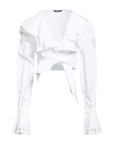 BALMAIN Top Damen Weiß 38 Damen