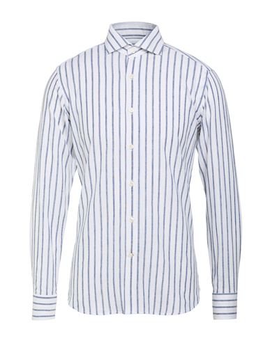 Tintoria Mattei 954 Man Shirt White Size 15 ½ Cotton