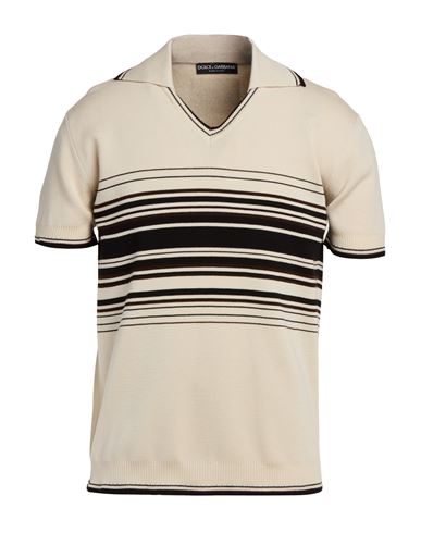 Dolce&Gabbana Polo Hombre Beige 52 Hombre