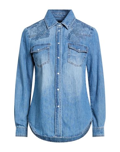 Camisa vaquera Mujer Azul marino 36,38,40,42,44 Mujer
