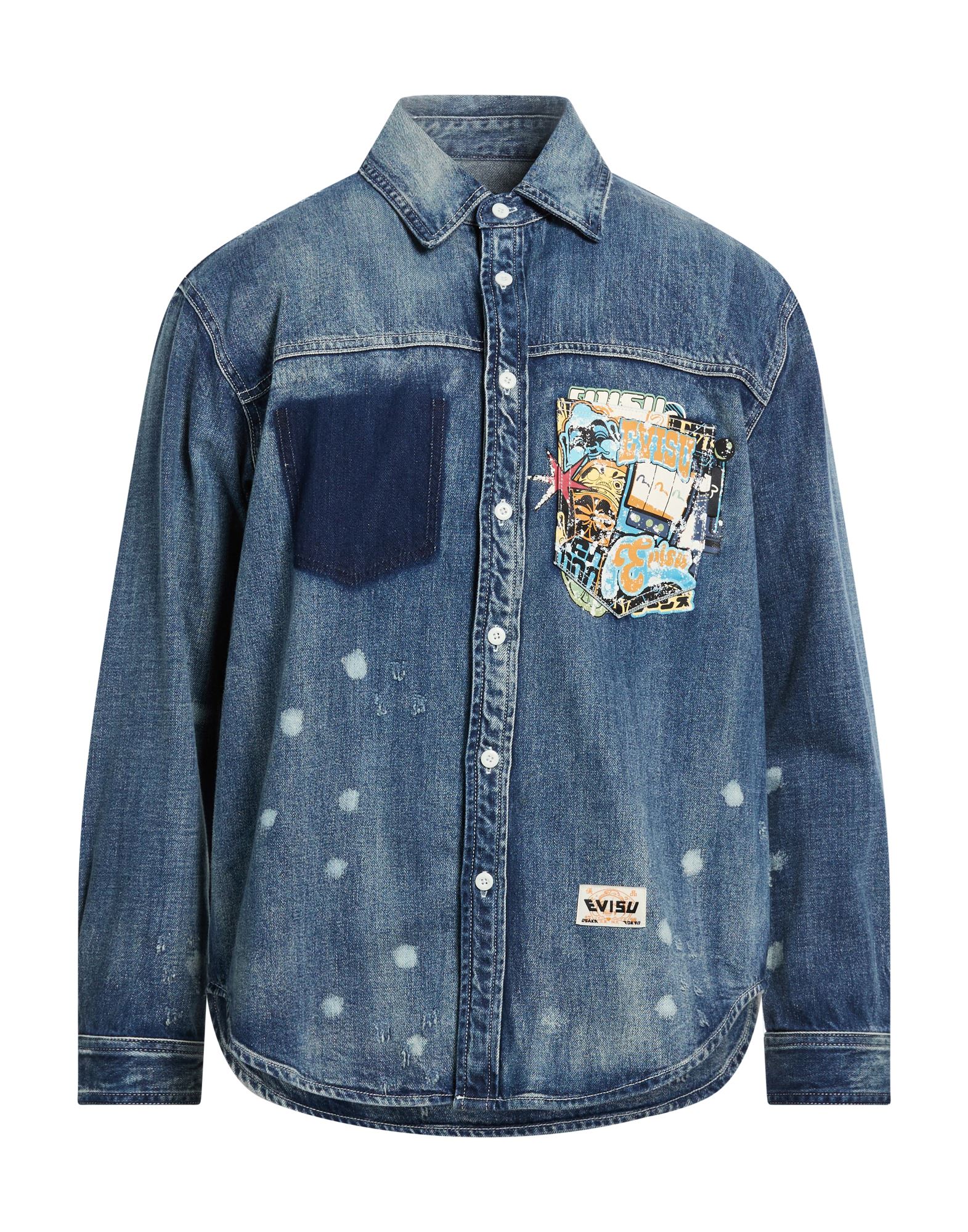 EVISU ΜΠΛΟΥΖΑΚΙΑ Πουκάμισο denim