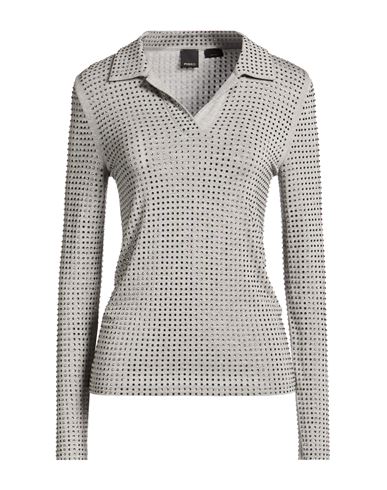 Poloshirt Damen Hellgrau L,S Damen
