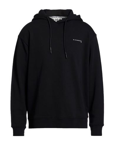 Richmond X Man Sweatshirt Black Size Xxl Cotton, Polyester