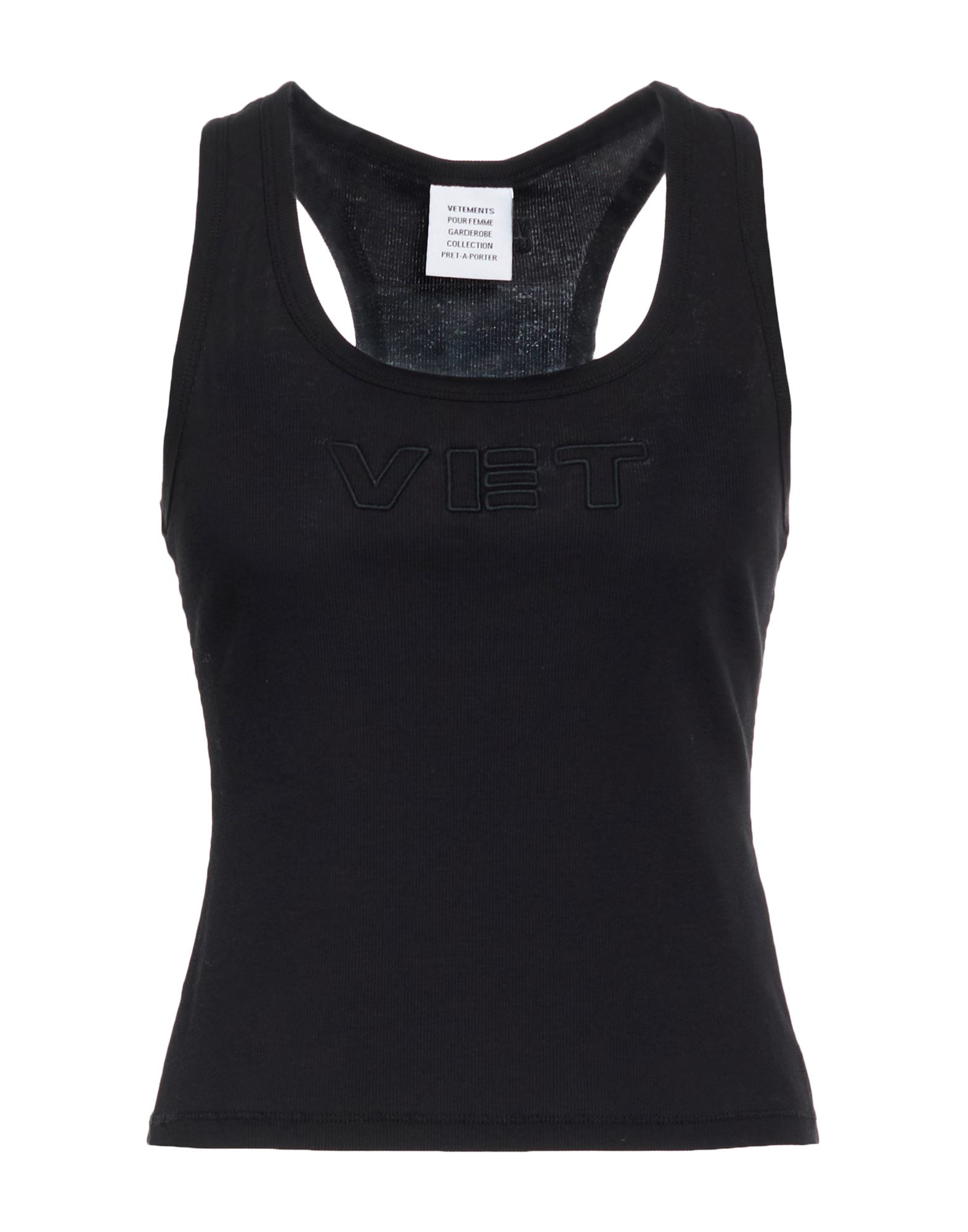 VETEMENTS VETEMENTS ΜΠΛΟΥΖΑΚΙΑ Αμάνικο μπλουζάκι