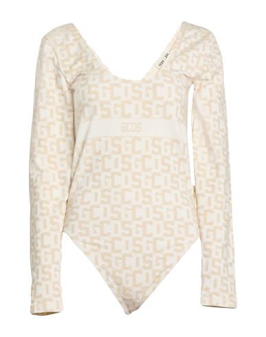 Bodysuit Damen Cremeweiß XL Damen