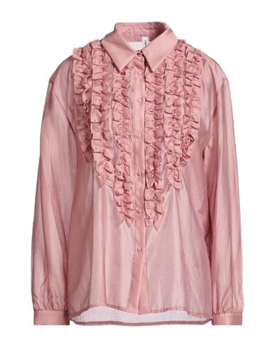 Tensione In Woman Shirt Antique Rose Size M Lyocell, Polyester In Pink