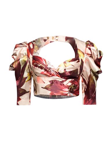 Top Mujer Beige 38 Mujer