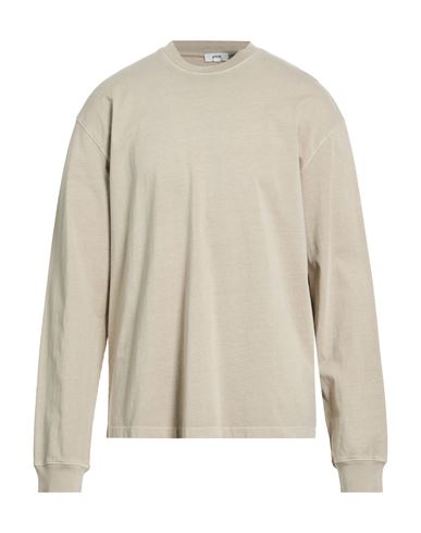 Agolde Man T-shirt Light Grey Size L Cotton In Gray