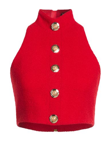 Balmain Top Mujer Rojo 36 Mujer