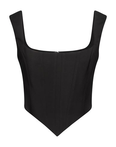 Giuseppe Di Morabito Woman Top Black Size 4 Virgin Wool