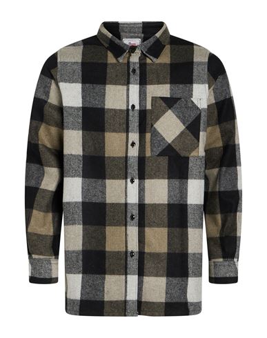 WOOLRICH Hemd Herren Khaki L Herren