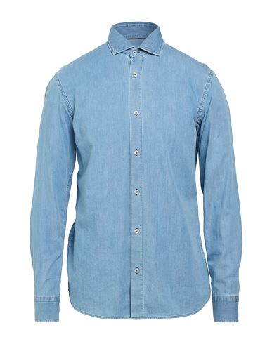 Camisa vaquera Hombre Azul marino 48 Hombre