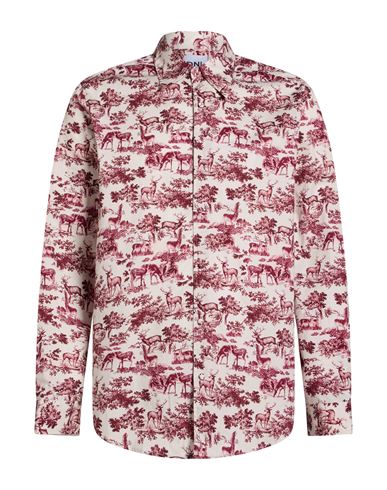 Camisa Hombre Burdeos 39,40 Hombre