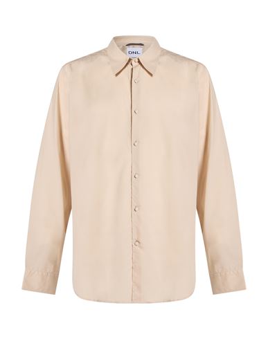 Dnl Camisa Hombre Beige 43 Hombre