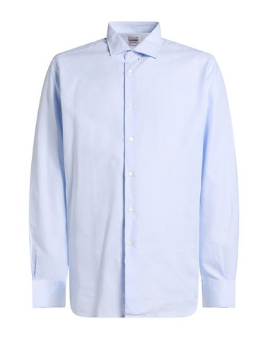 Alexingh Man Shirt Light Blue Size 17 Cotton