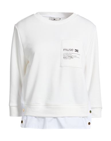 Sweatshirt Damen Weiß 34 Damen