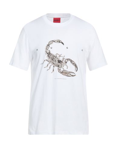 Hugo Boss Hugo Man T-shirt White Size L Cotton