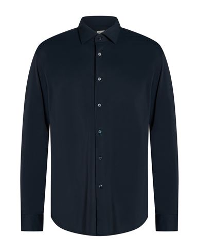 Philotinto Man Shirt Navy Size L Polyamide, Elastane In Black