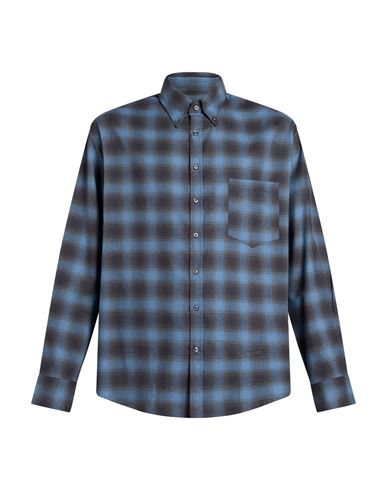 Lc23 Man Shirt Light Blue Size L Cotton