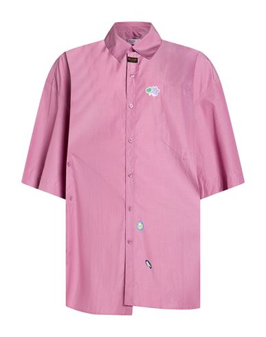 Martine Rose Woman Shirt Antique Rose Size M Cotton In Pink