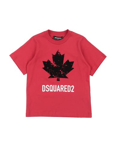 Dsquared2 Babies'  Toddler T-shirt Red Size 6 Cotton, Nylon