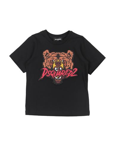 Dsquared2 Babies'  Toddler T-shirt Black Size 6 Cotton