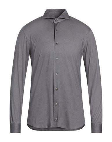 Hemd Herren Braungrau M,S Herren