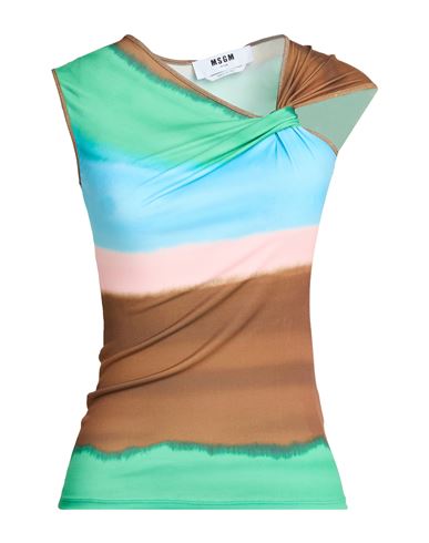 Msgm Top Mujer Marrón 36 Mujer