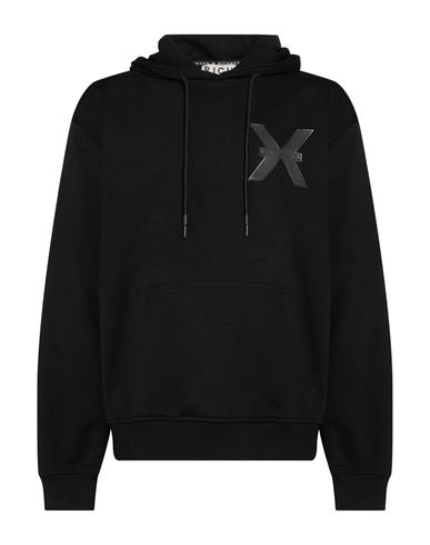Richmond X Man Sweatshirt Black Size Xxl Cotton, Polyester