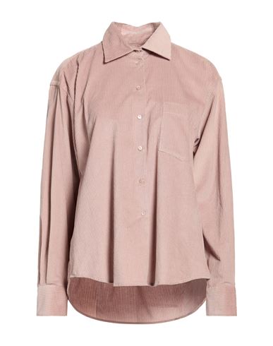 Xacus Woman Shirt Blush Size 10 Cotton In Pink