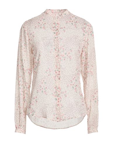 Xacus Woman Shirt Light Pink Size 8 Viscose In Pattern