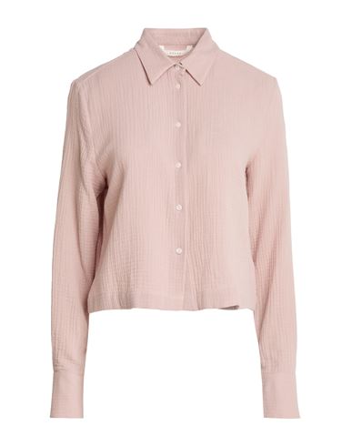 Xacus Woman Shirt Blush Size 8 Cotton In Pink