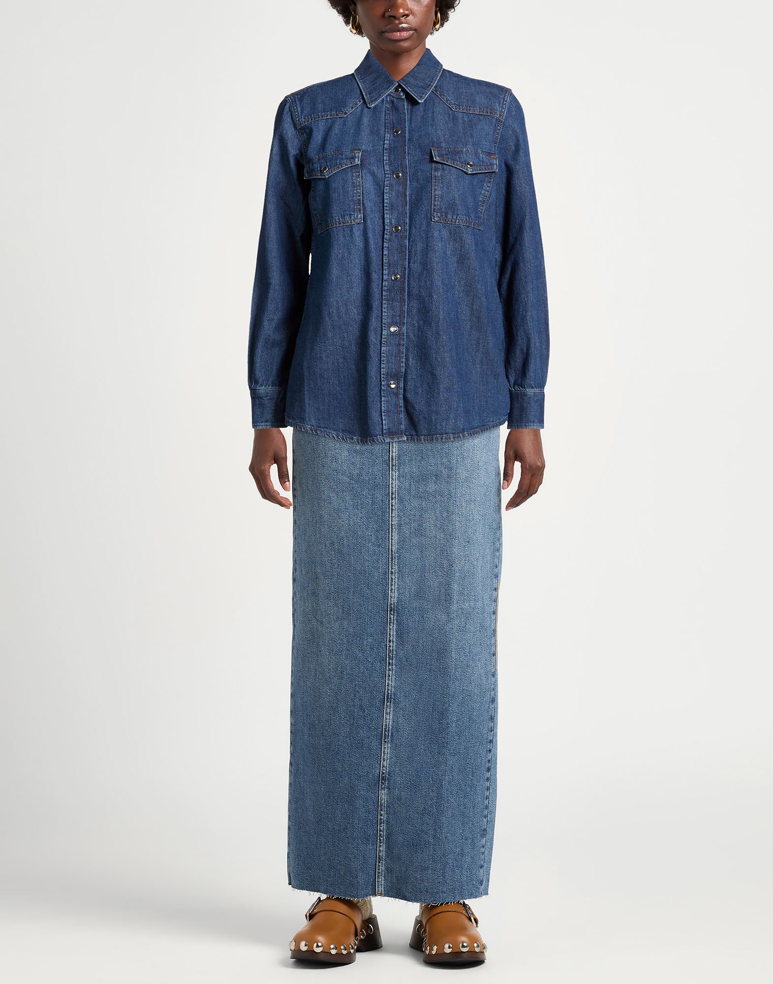  7 For All Mankind - Camisetas Y Tops - Camisas Vaqueras - On Yoox.com 