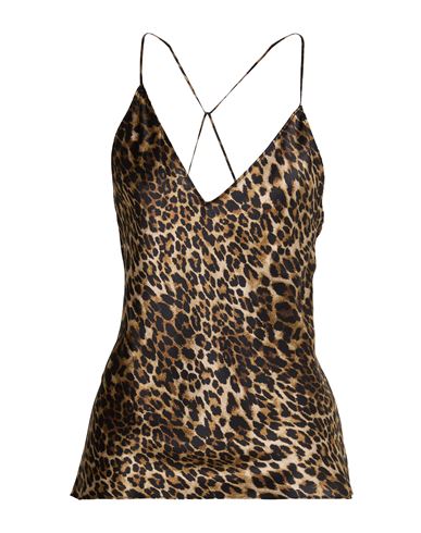 Top Damen Braun L,S Damen