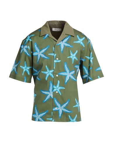 Camisa Hombre Verde militar L,M,S,XL Hombre