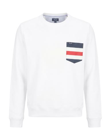 Façonnable Man Sweatshirt Off White Size S Cotton, Polyester