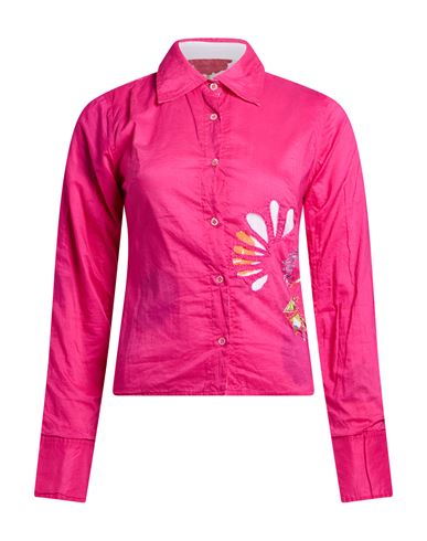 Mason's Woman Shirt Fuchsia Size 4 Cotton In Pink